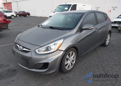 2014 Hyundai Accent Se из США, поврежденный, VIN KMHCU5AE8EU173382
